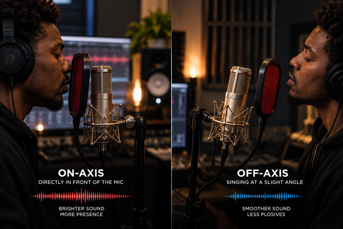 Mic Placement for Vocals: On-Axis vs. Off-Axis and Why Angle Matters