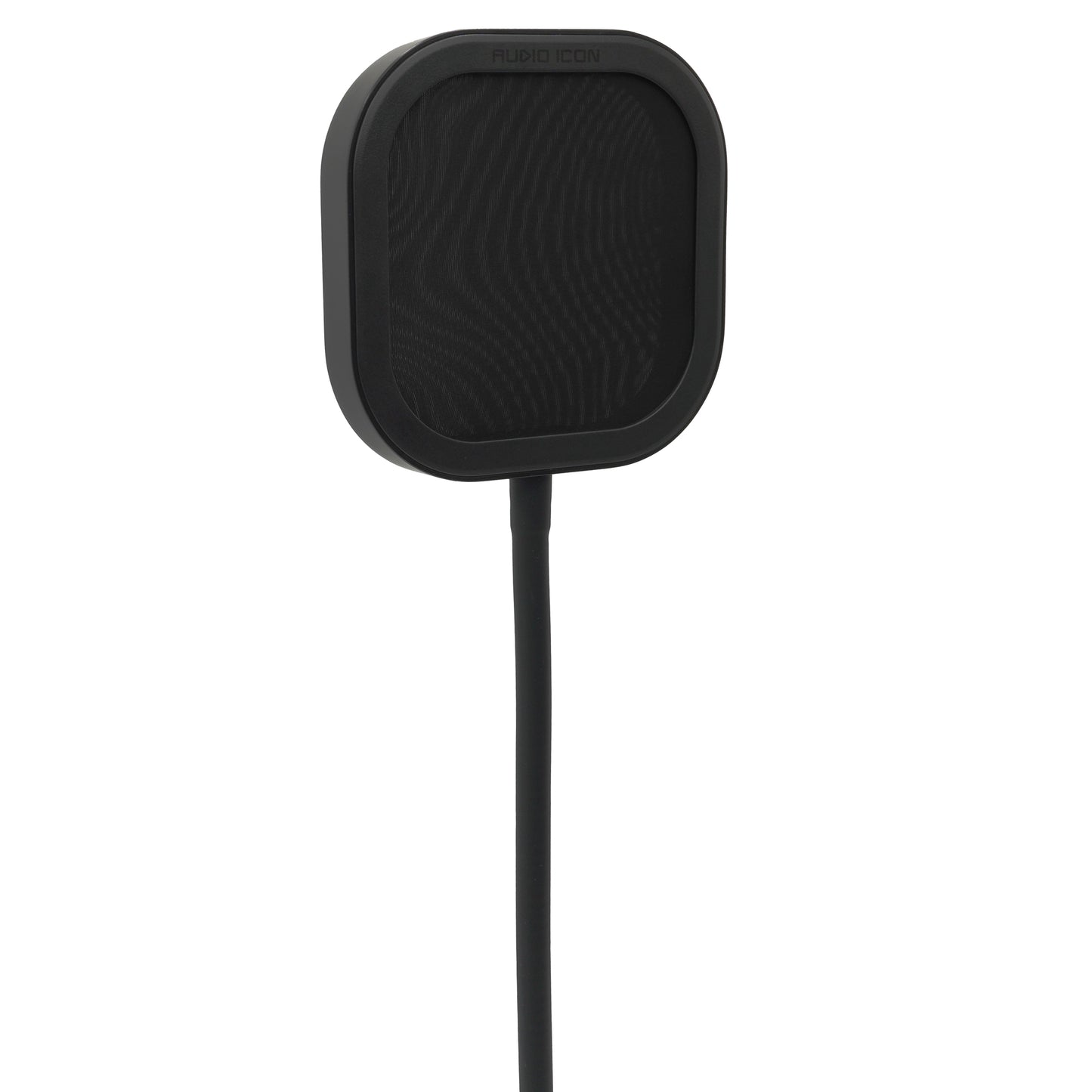 Closeup of Flex Pro Pop Filter with  Black Pop Shield