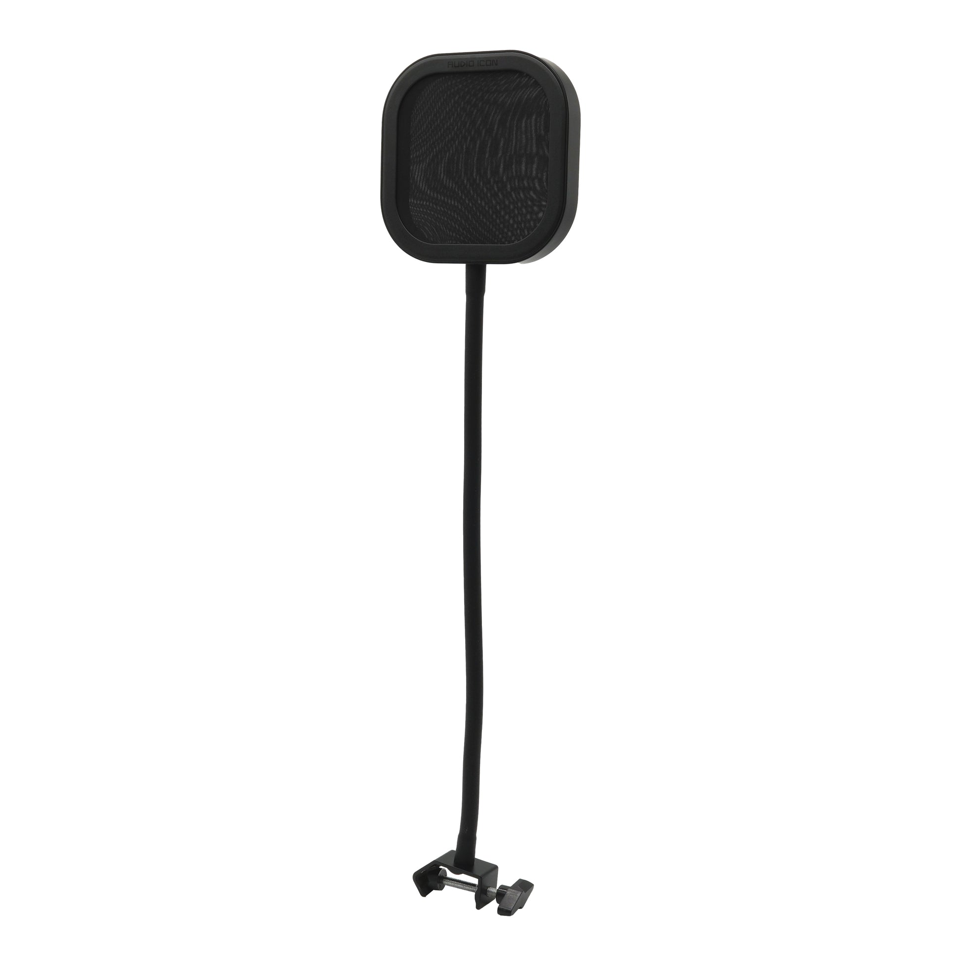 Flex Pro Pop Filter with Black Pop Shield standing straight up