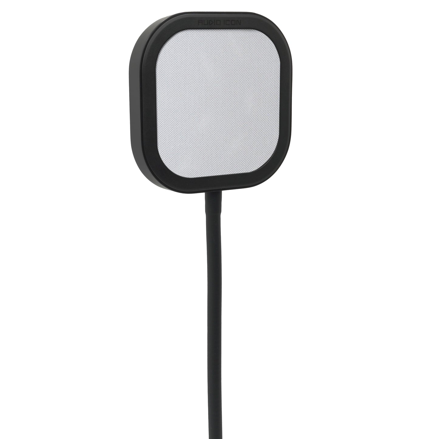 Close up of Flex Pro Pop Filter with metallic Pop Shield