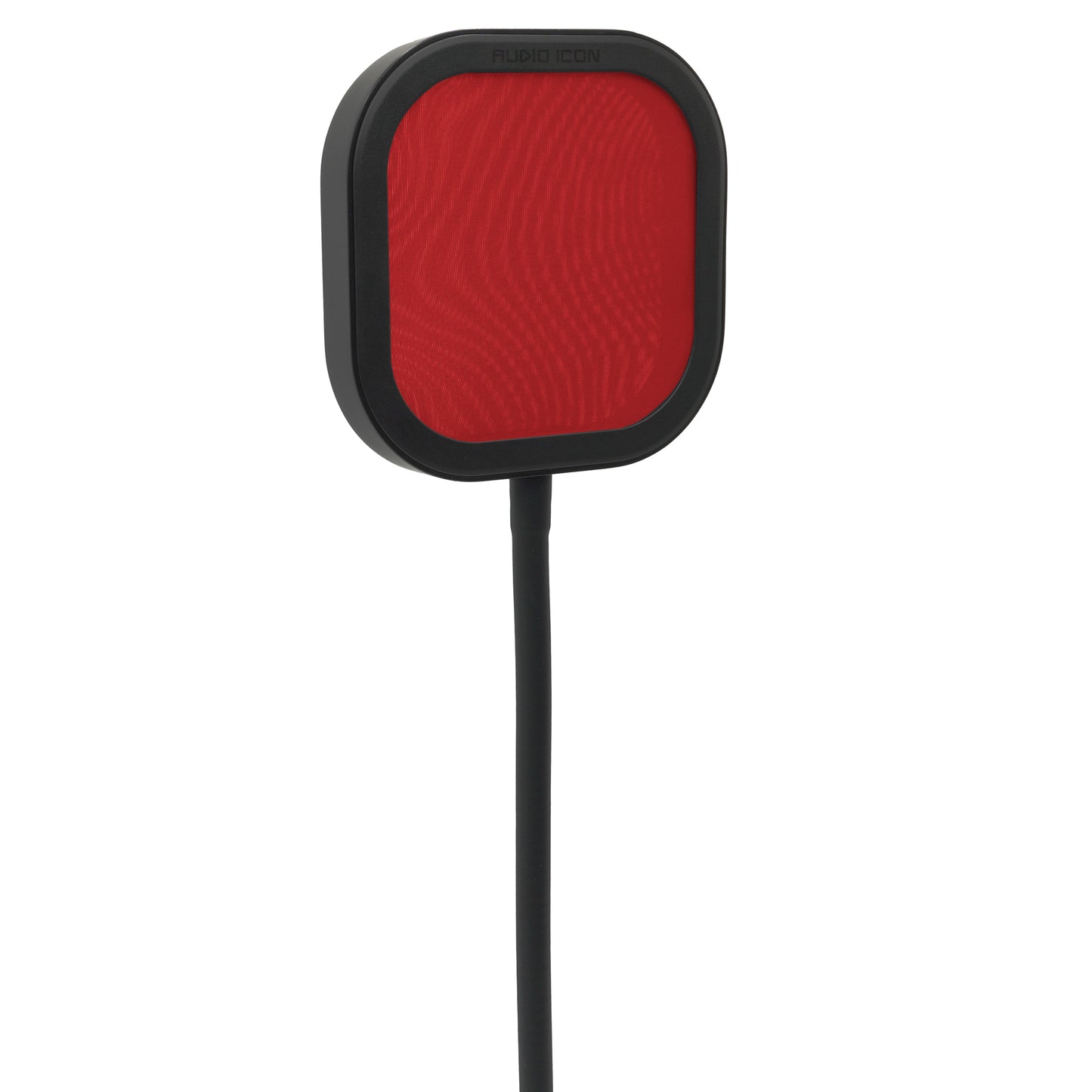 Close up of Flex Pro Pop Filter with Red Pop Shield