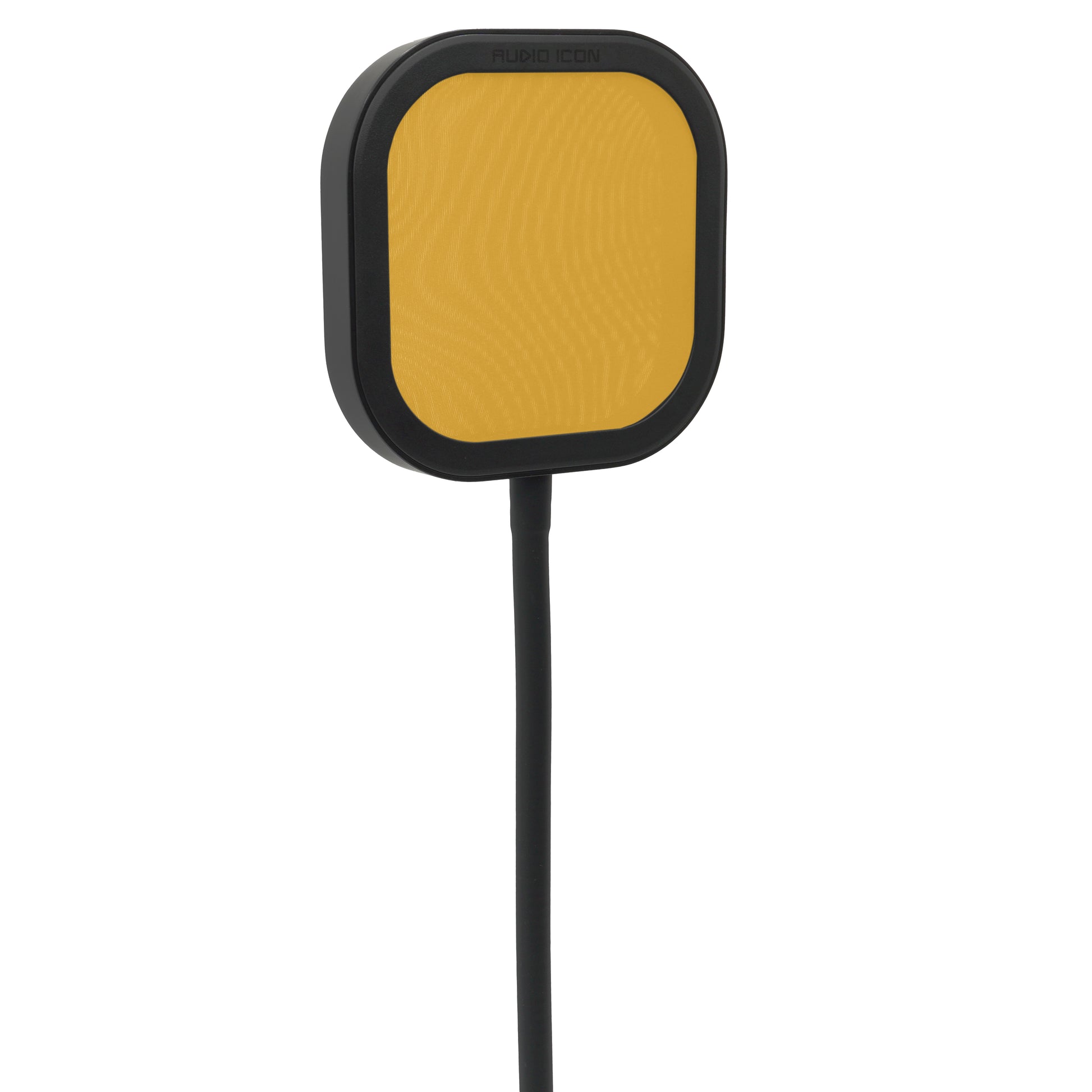 Flex Pro Microphone Pop Filter close up of yellow Pop Shield 