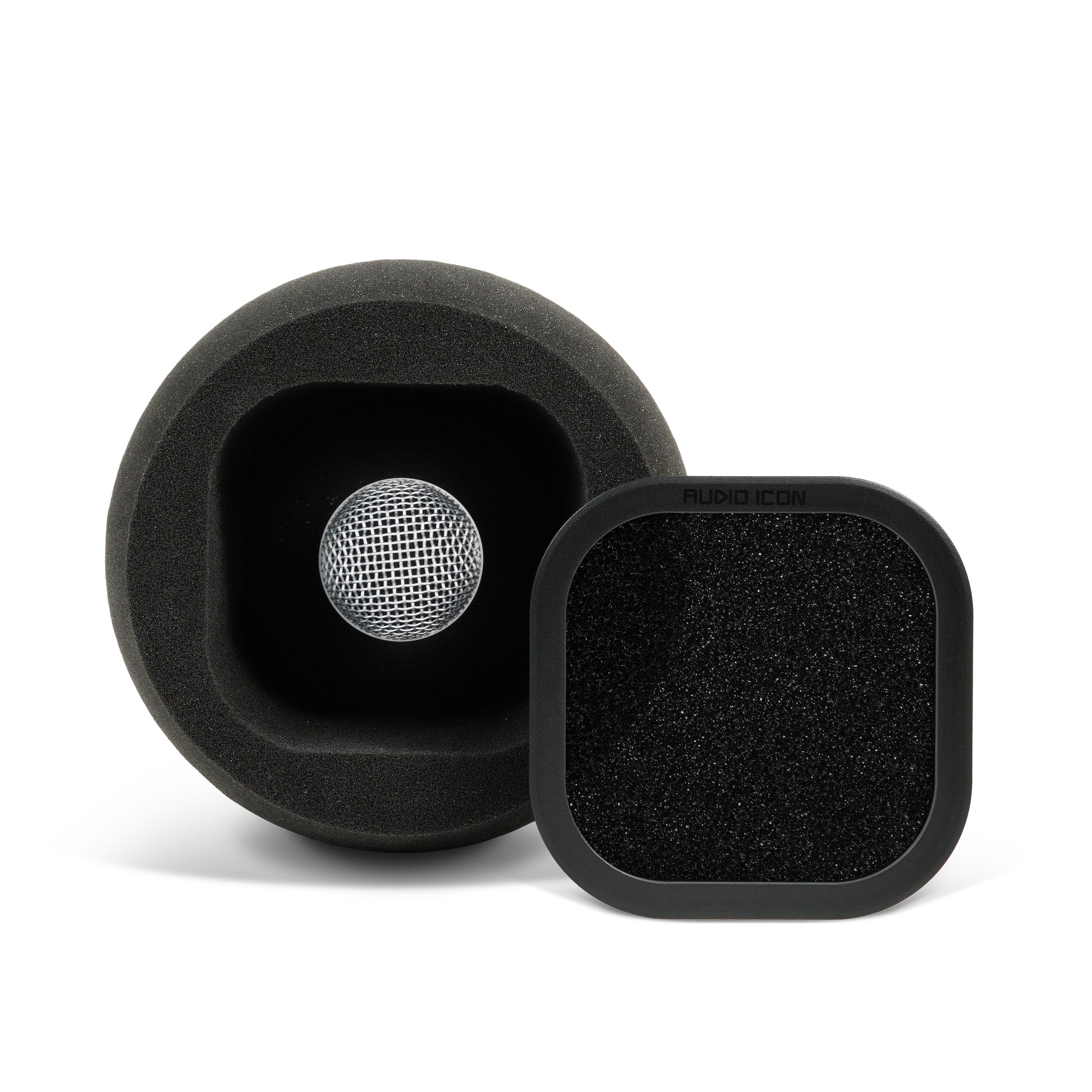 7A Portable Isolation Booth facing the camera with the foam pop filter off showing large chamber