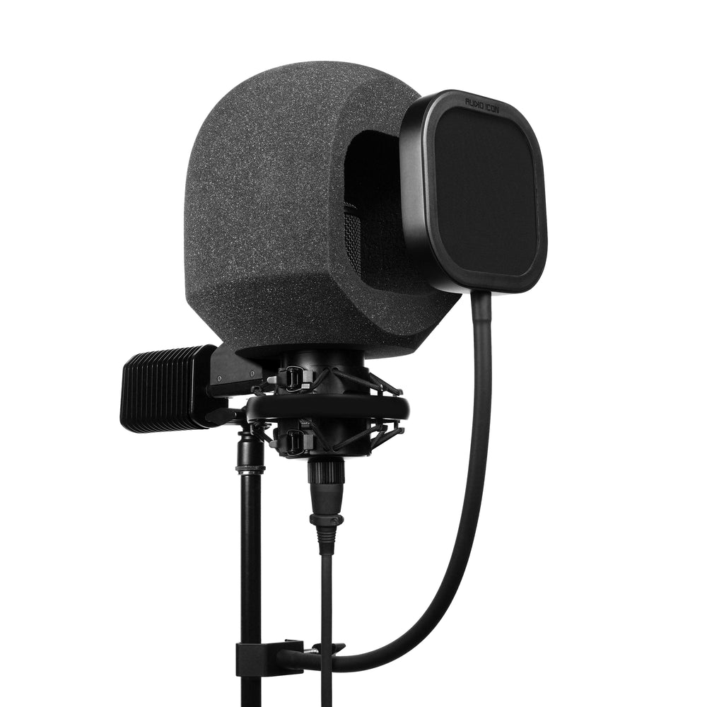 SoundBox C80 and Flex Pro Bundle on C800 Micro for hero shot on white background