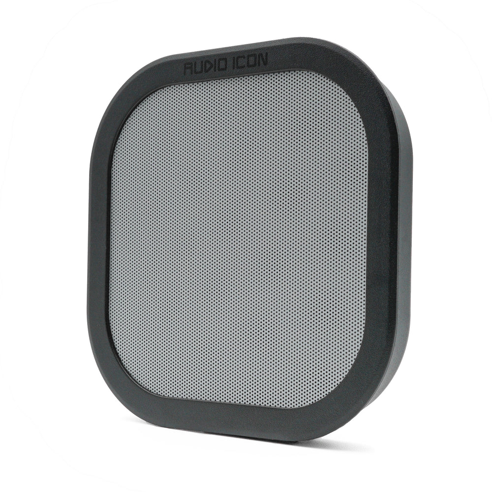Platinum Silver dual layer Metal pop filter for Flex Pro Pop Filter and Isolation Booth Foam