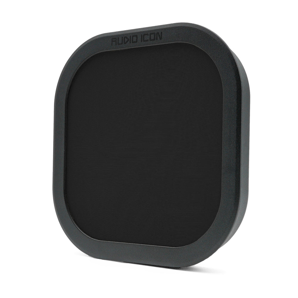 Velvet Black dual layer mesh pop filter for Flex Pro Pop Filter and Isolation Booth Foam