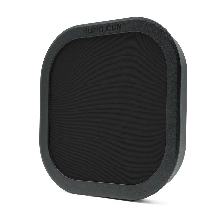 Velvet Black dual layer mesh pop filter for Flex Pro Pop Filter and Isolation Booth Foam